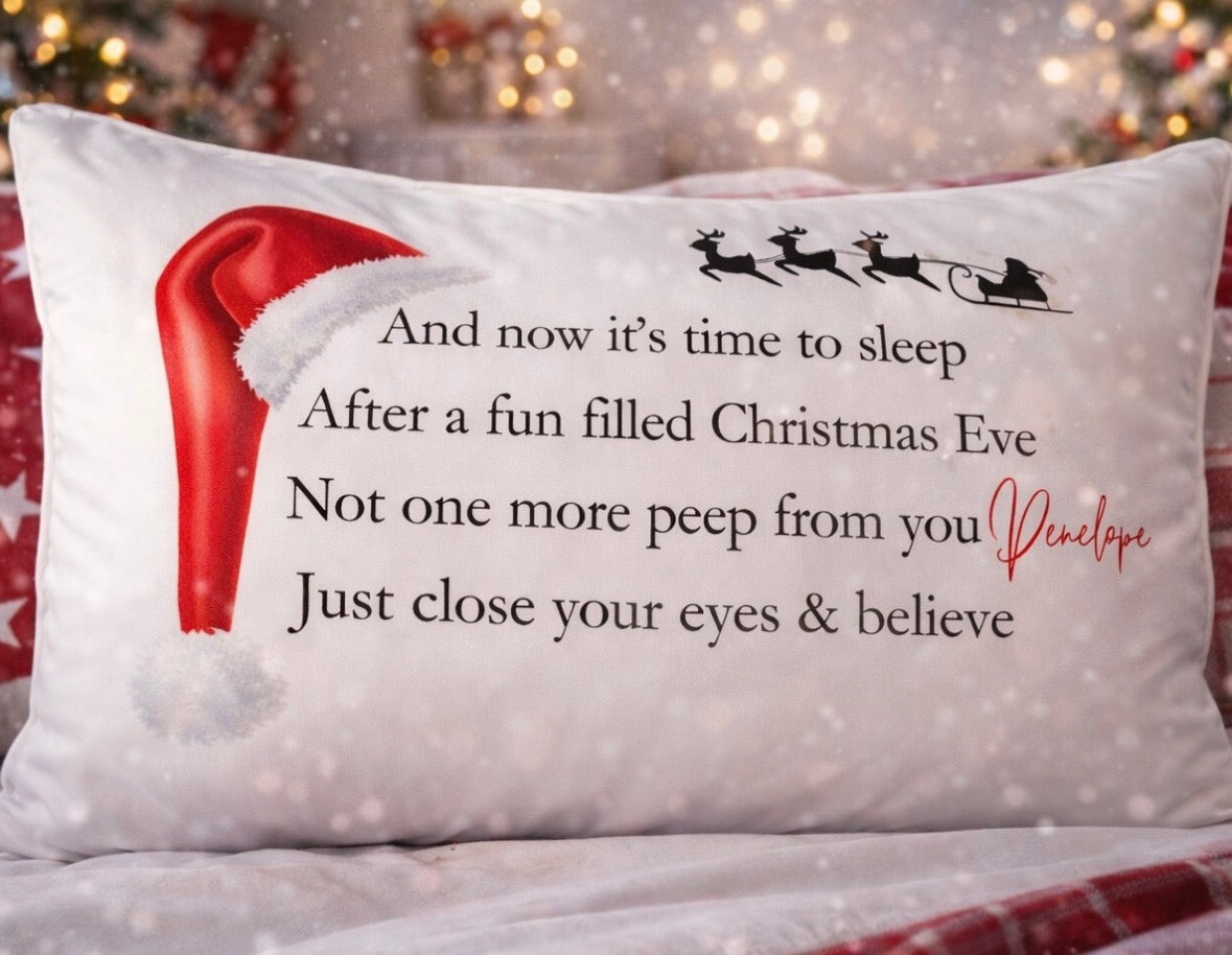 Christmas Eve Pillowcase