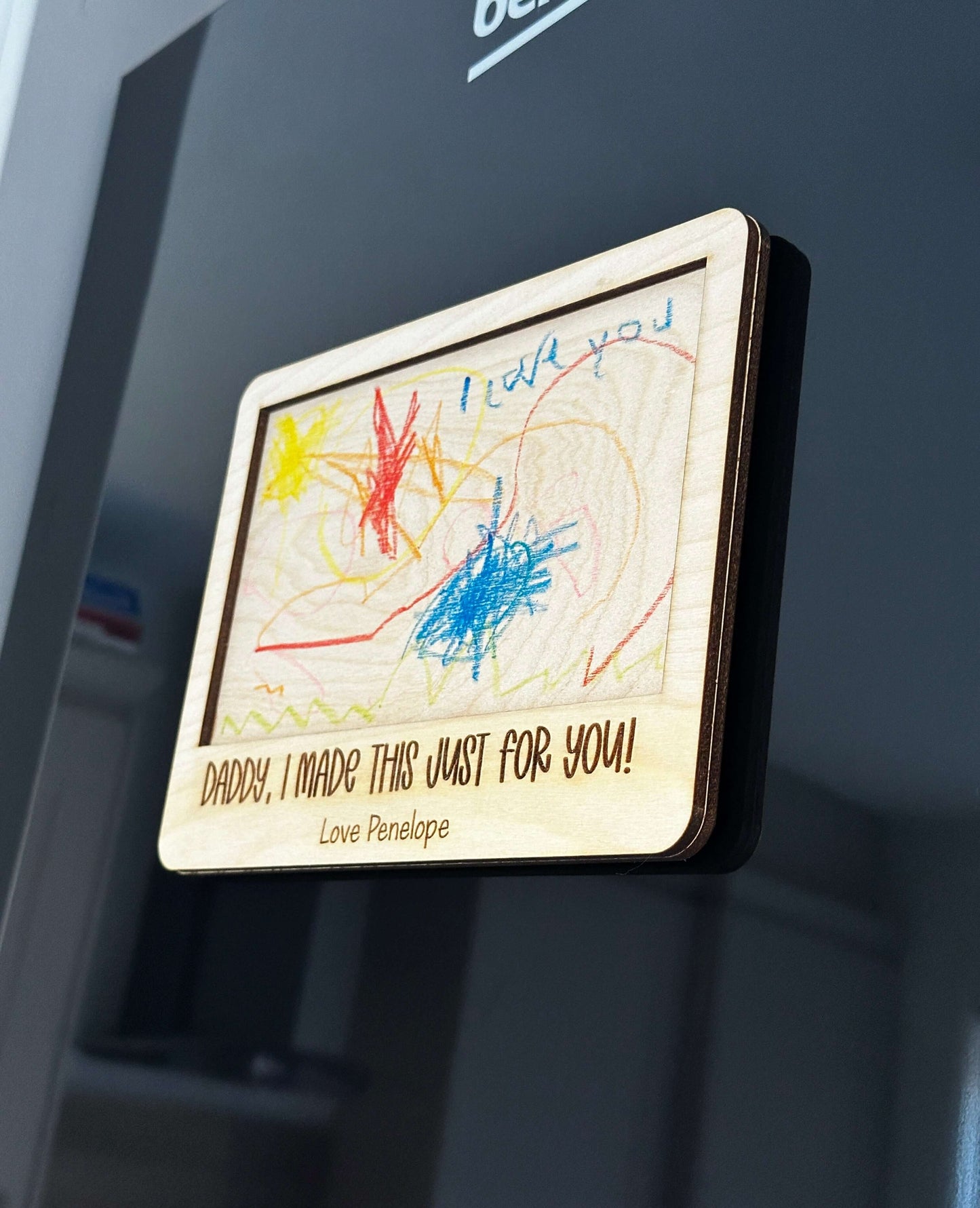 Personalised DIY fridge magnet, special & unique gift for any occasion.