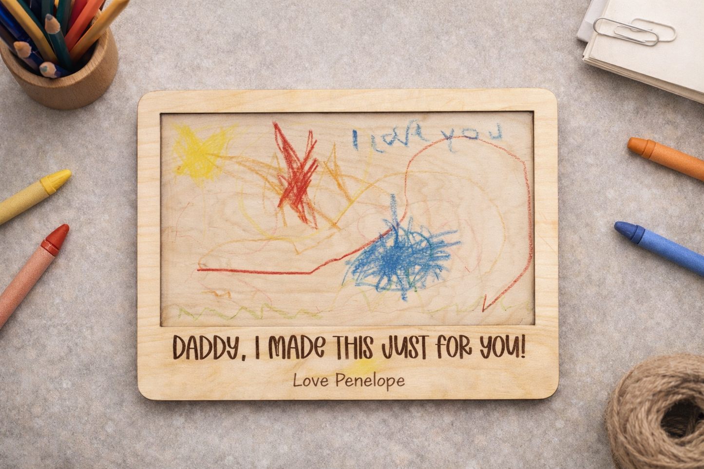 Personalised DIY Children's Drawing Gift