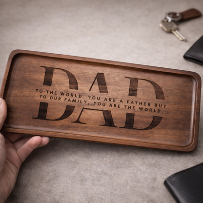 Dad's Storage Tray