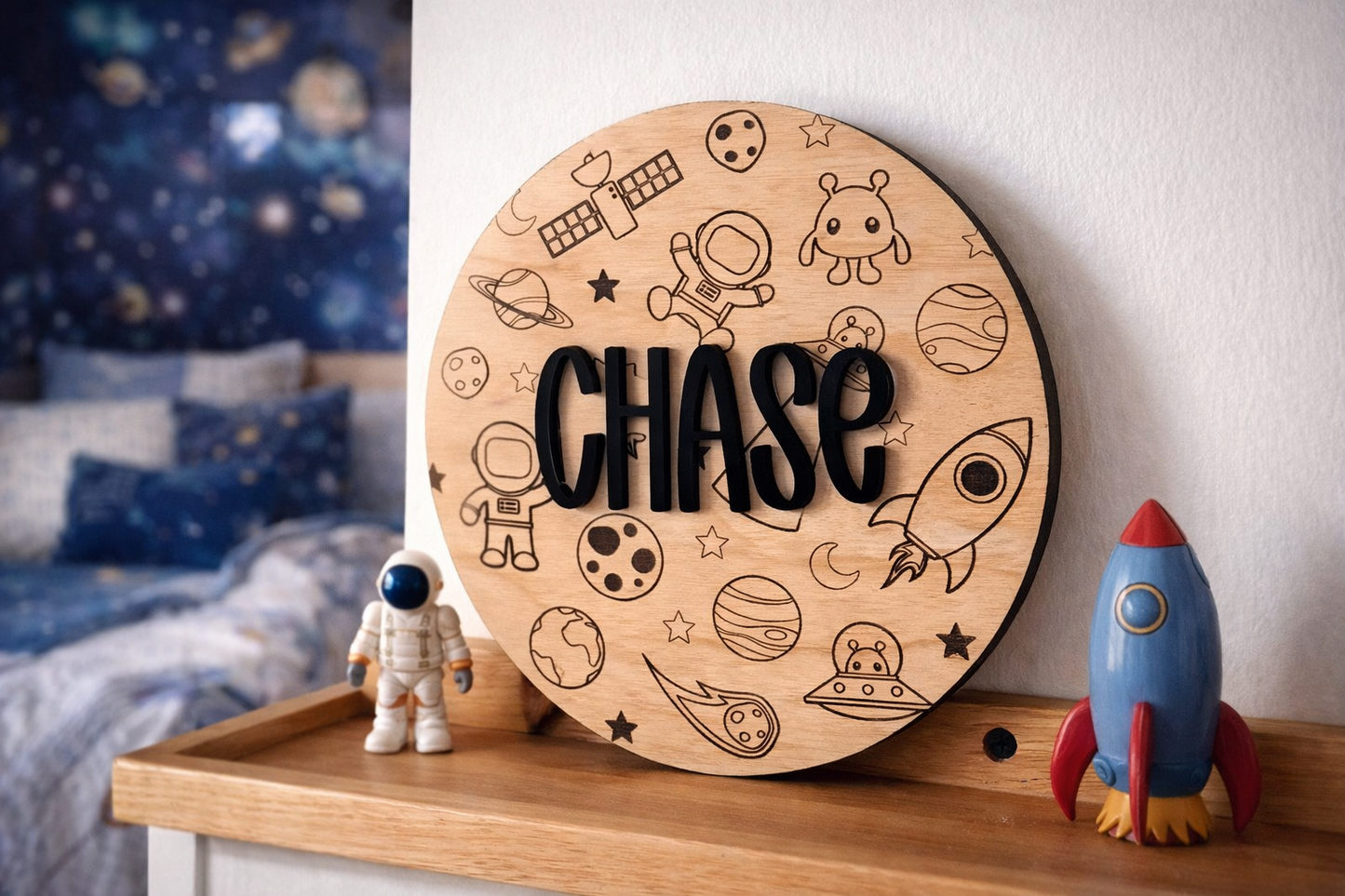 Space name plaque