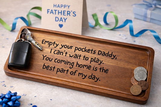 Wooden Key Tray