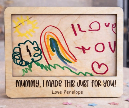 Personalised children's drawing
