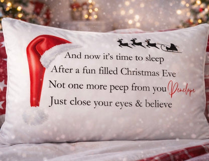 Christmas Eve Pillowcase