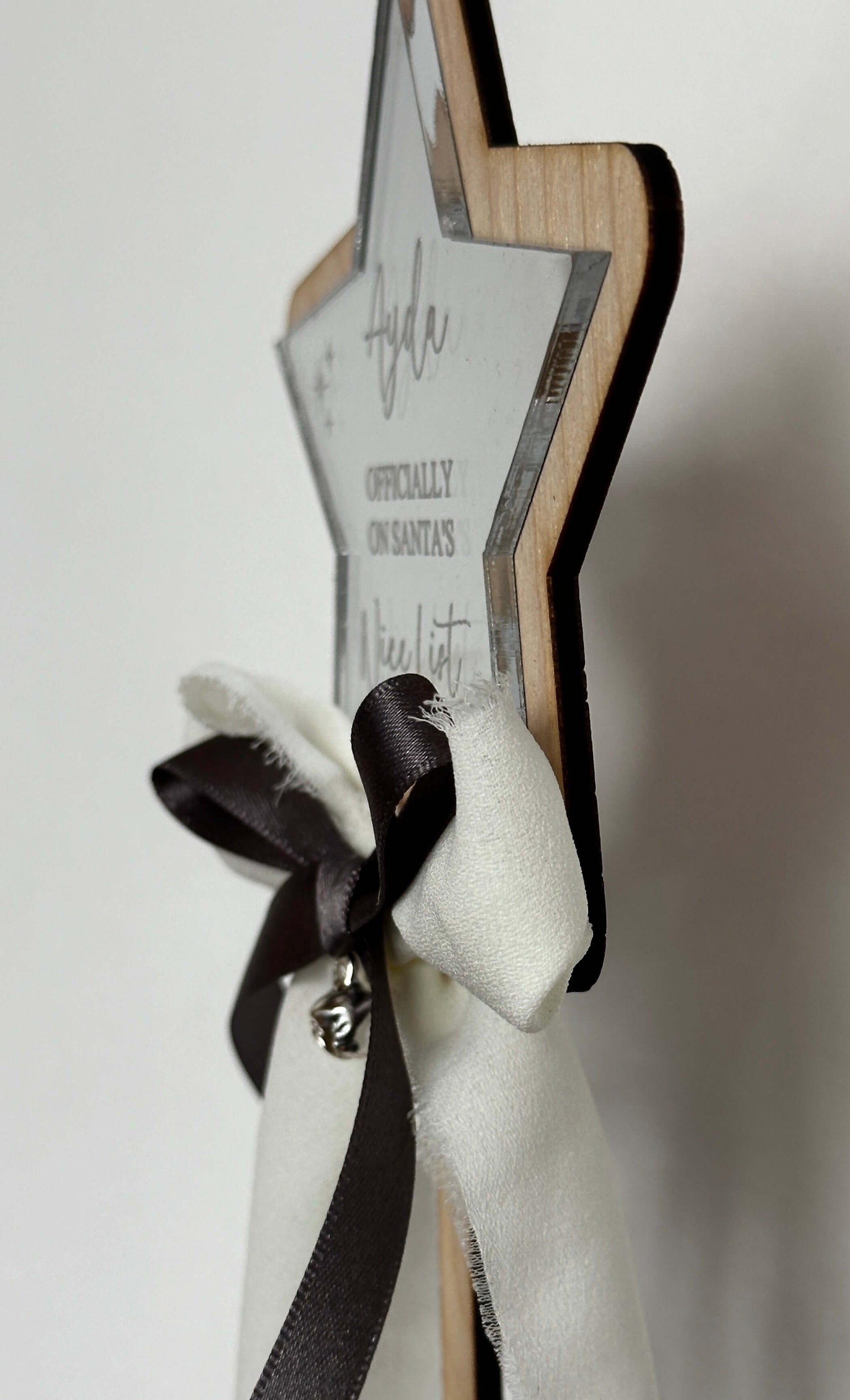 Personalised, Santas's nice list wand award