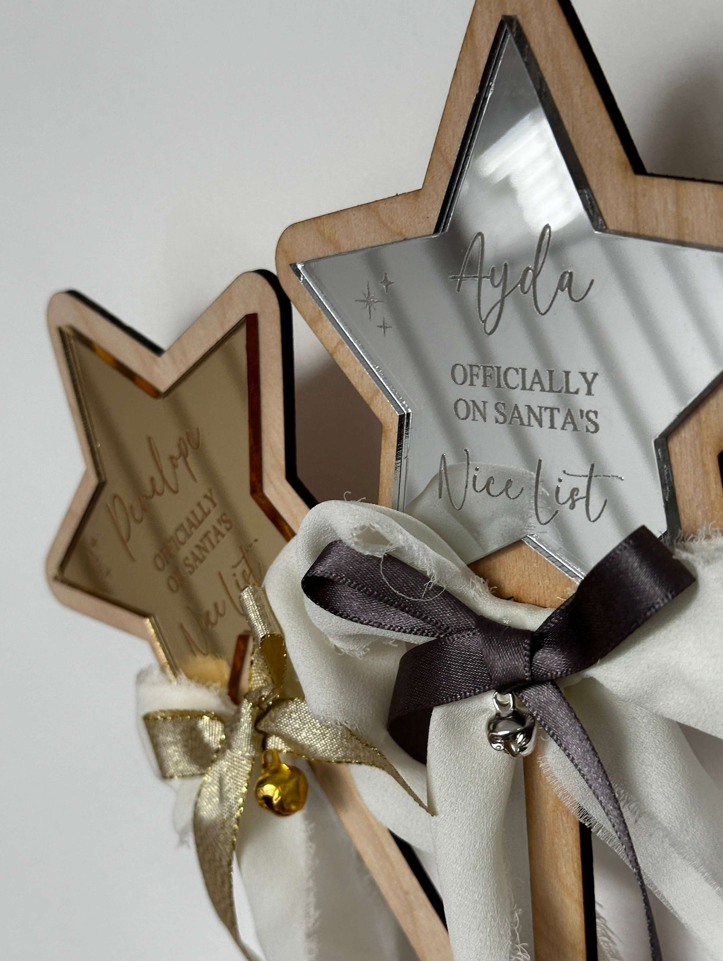 Personalised, Santas's nice list wand award