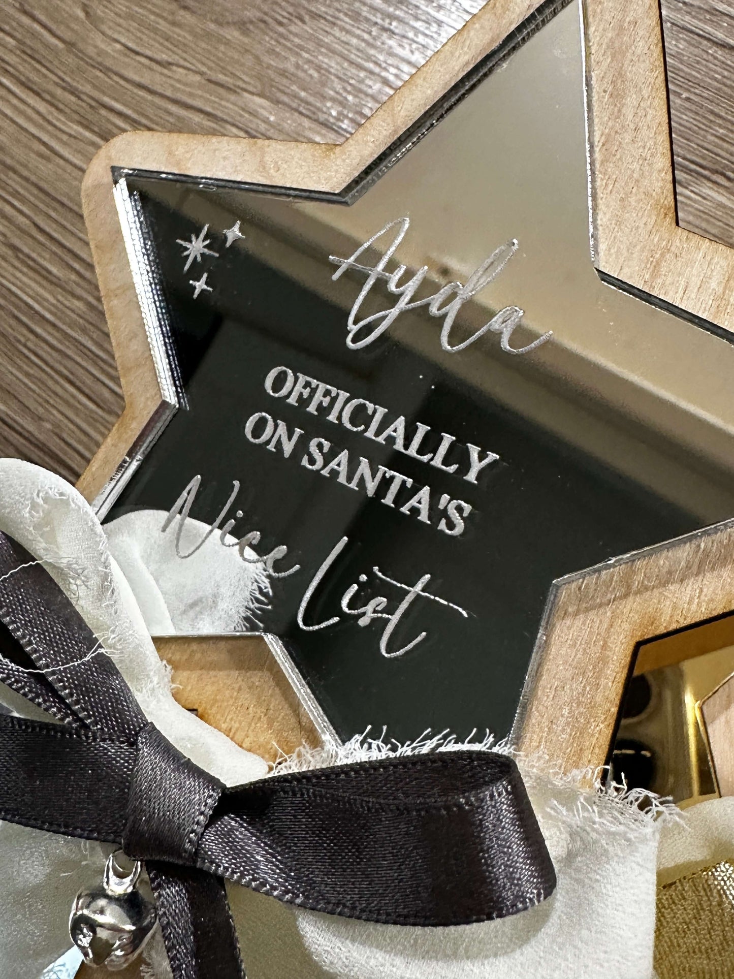 Personalised, Santas's nice list wand award