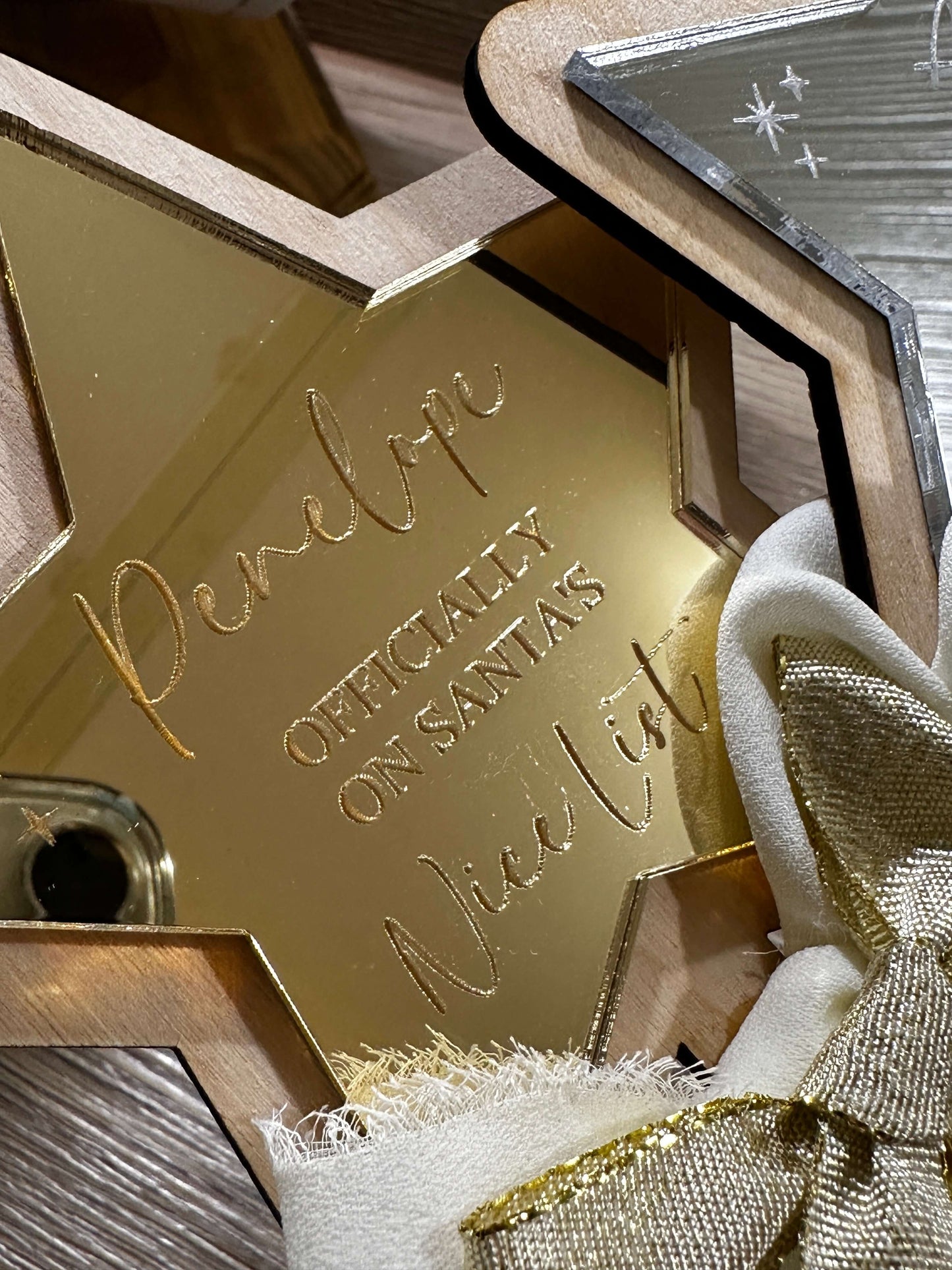 Personalised, Santas's nice list wand award