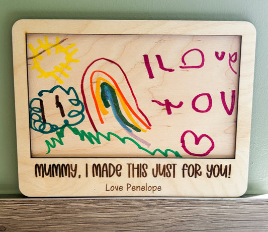 Personalised children's drawing