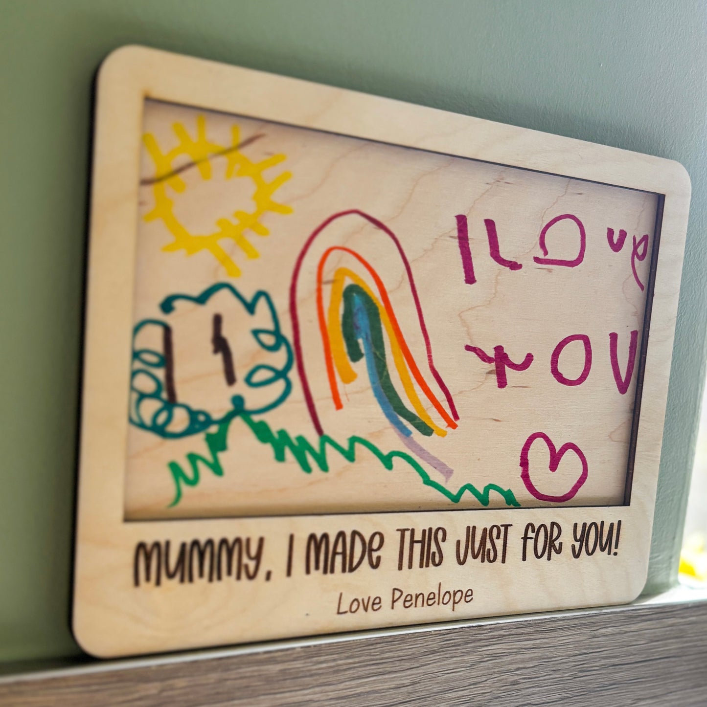 Personalised children's drawing