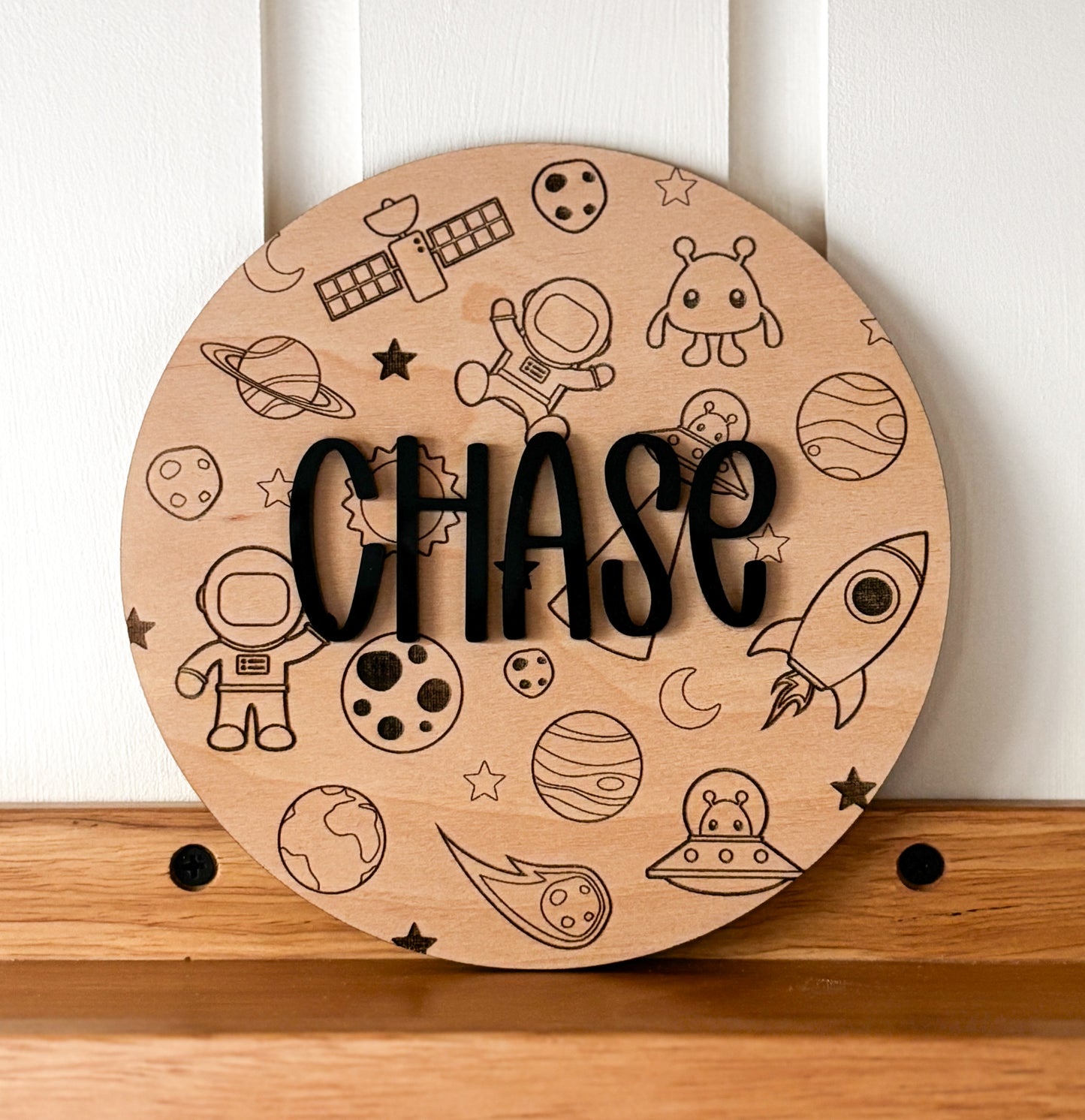 Space name plaque
