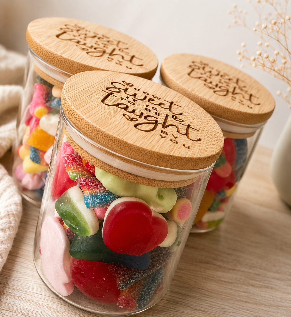 Personalised Teacher Sweet Jar | End of Term Teacher Gift